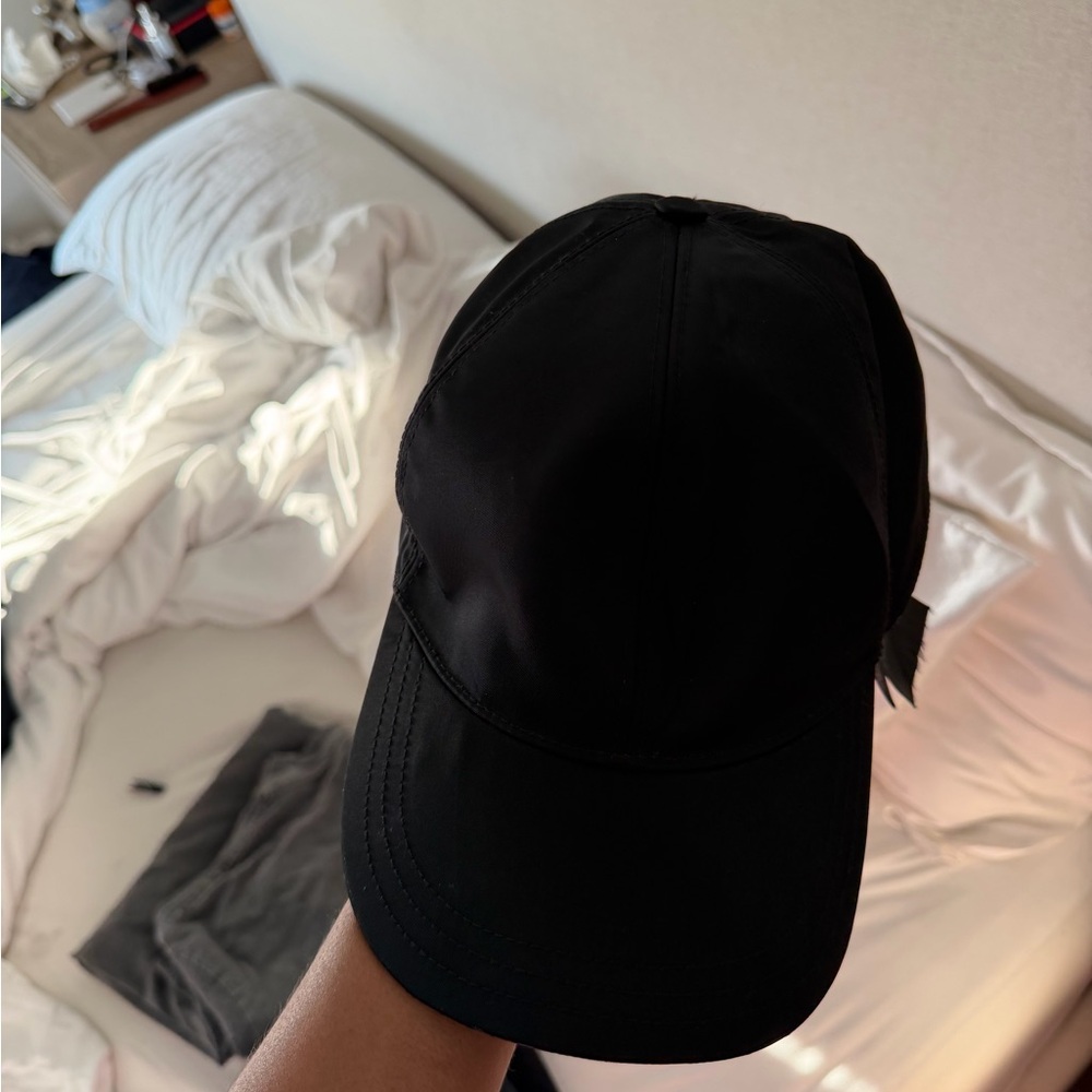 Prada Black Nylon Hat - Picture 5 of 5